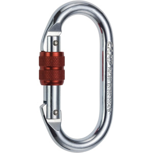 Camp Steel Oval Lock Carabiner :: OmniProGear.com